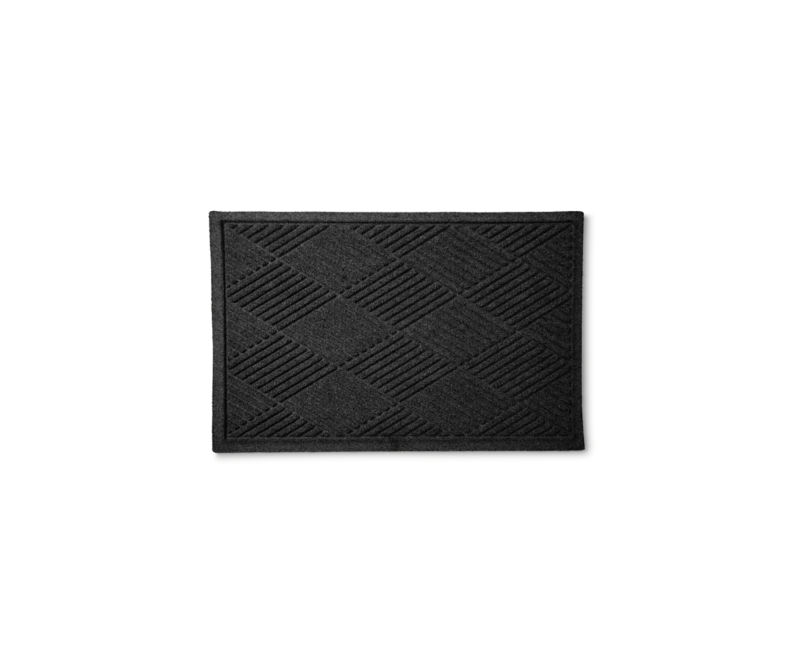 Recycled WaterHog&reg; Diamonds Mat - CHARCOAL image number 0