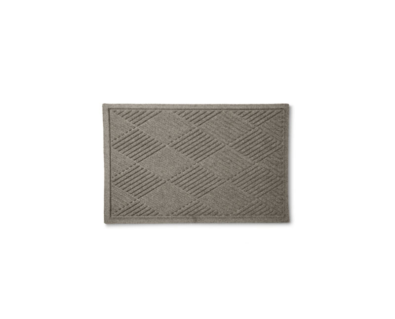 Recycled WaterHog&reg; Diamonds Mat - GRAY image number 0