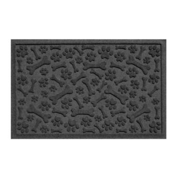 Paws and Bones Recycled Water Trapper® Mat - CHARCOAL