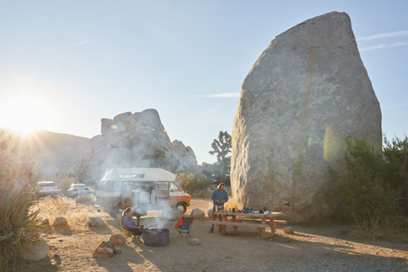 Ryan campground at Joshua Tree National Park