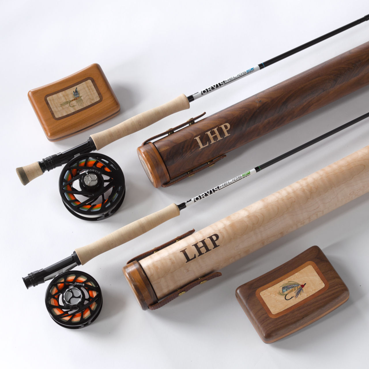 A.L. Swanson Wooden Fly Rod Tube -  image number 0