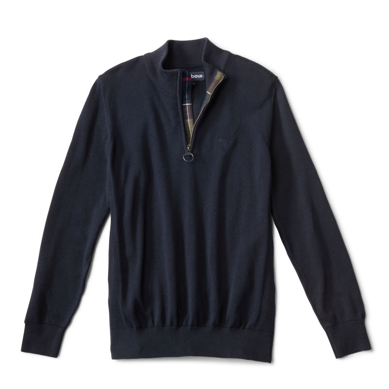 Barbour&reg; Cotton Half-Zip - NAVY