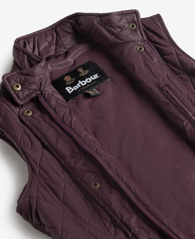 Barbour&reg; Otterburn Gilet - BLACK CHERRY image number 6