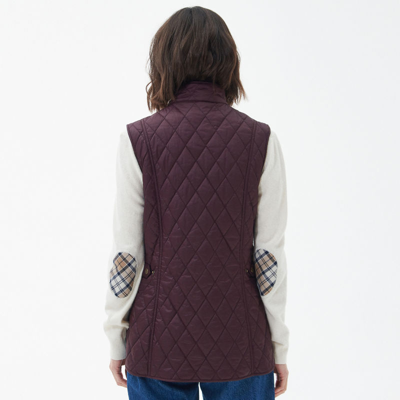 Barbour&reg; Otterburn Gilet - BLACK CHERRY image number 4