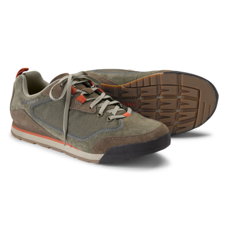 Merrell® Burnt Rock Travel Suede - DUSTY OLIVE image number 0