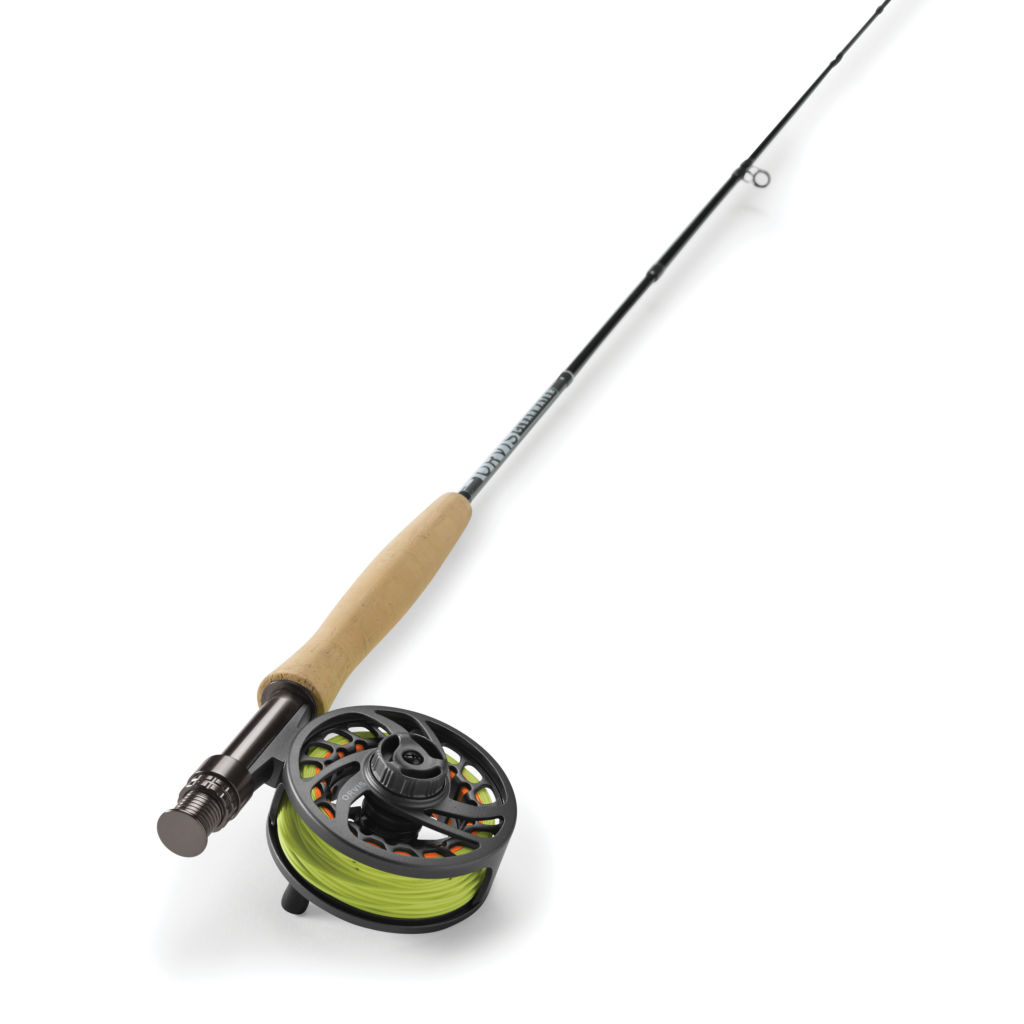 Clearwater Fly-Fishing Rod Outfit | White | Size 6-Weight . 9' | Graphite | Orvis