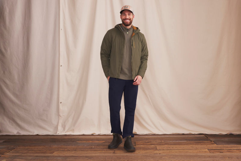 Men&rsquo;s PRO Insulated Hoodie - TARRAGON image number 4