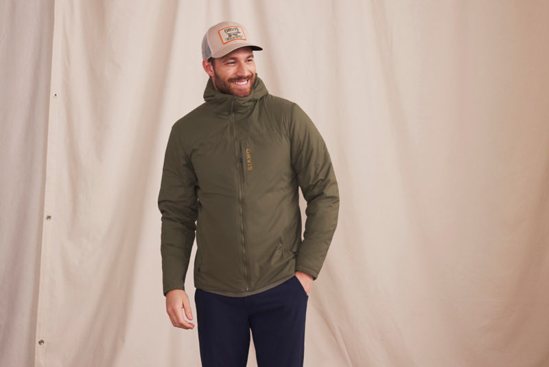 Men&rsquo;s PRO Insulated Hoodie - TARRAGON