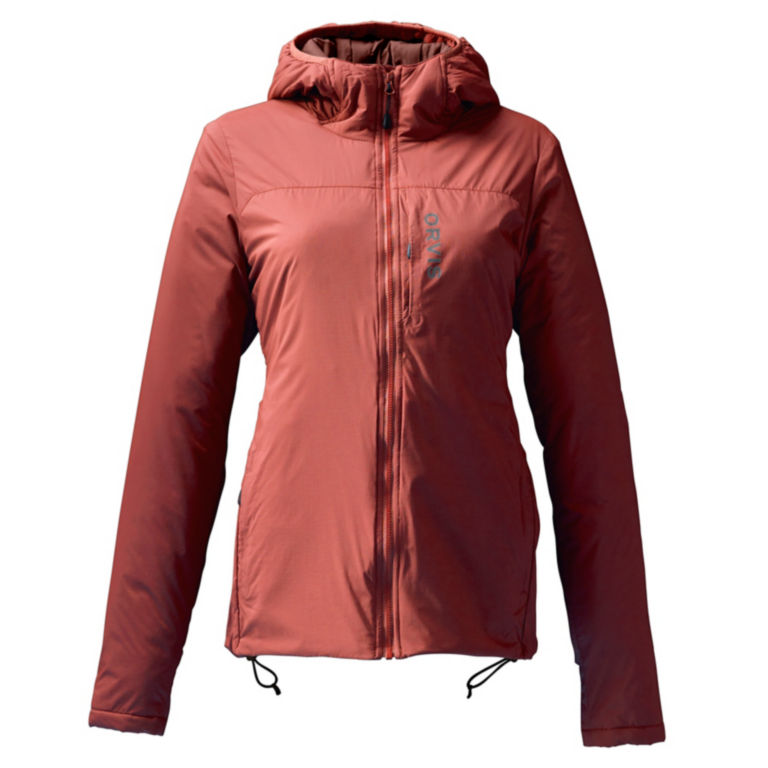 Women's PRO Insulated Hoodie - RHUBARB image number 1