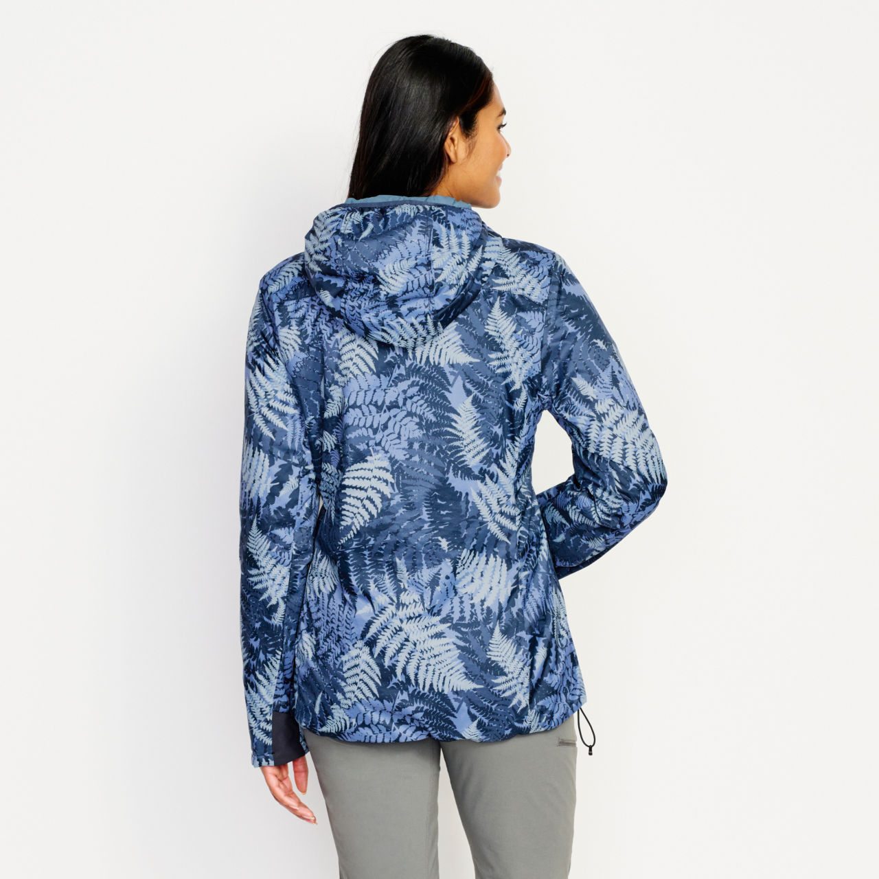 Women’s PRO Insulated Hoodie - FERN CAMO image number 4