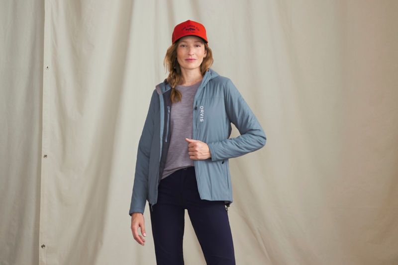 Women&rsquo;s PRO Insulated Hoodie - BLUE HAZE