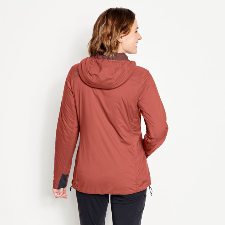 Women's PRO Insulated Hoodie - RHUBARB image number 4