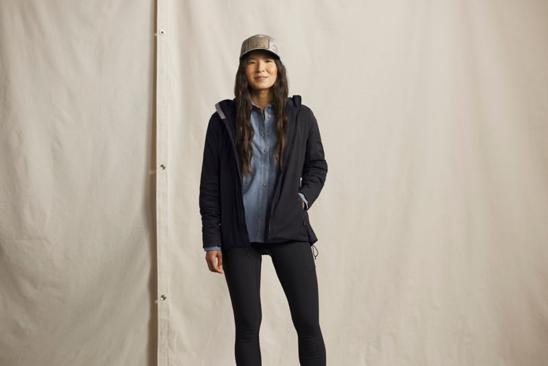 Women&rsquo;s PRO Insulated Hoodie - DEEP SEA image number 1