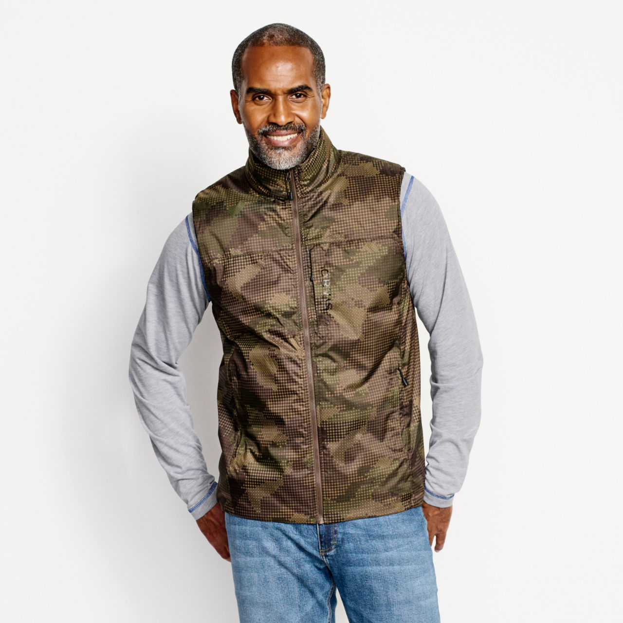 Men’s PRO Insulated Vest - SHADOW CAMO image number 1