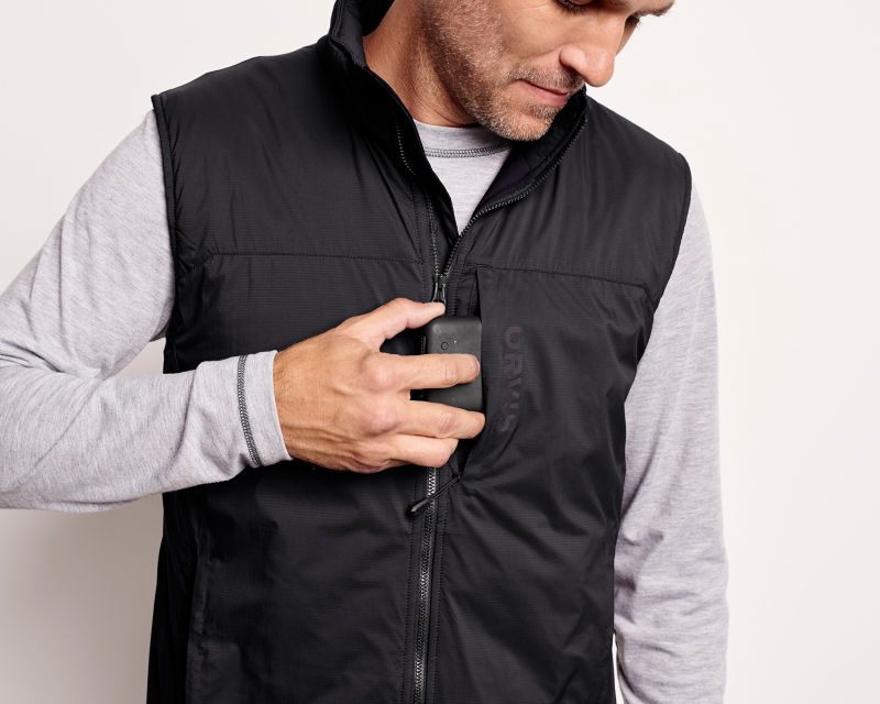 Men&rsquo;s PRO Insulated Vest - DARK VICUNA image number 6