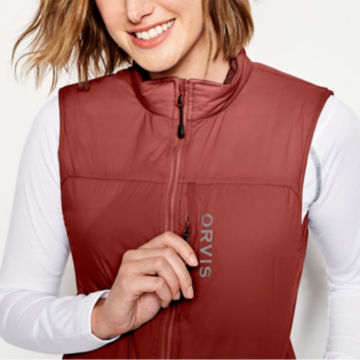 Women's PRO Insulated Vest - RHUBARB image number 4