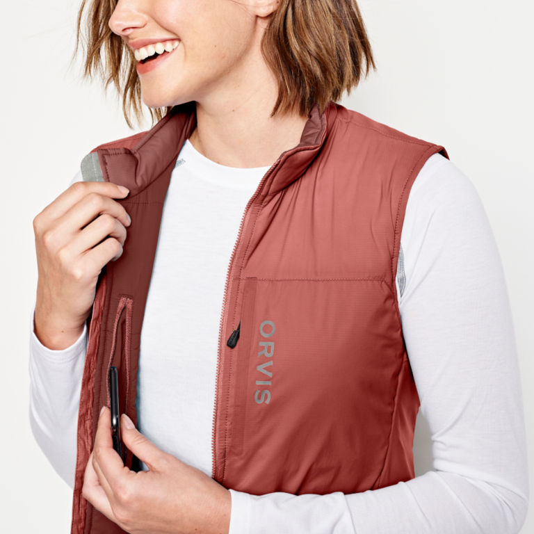 Women's PRO Insulated Vest - RHUBARB image number 5