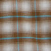 Flat Creek Tech Flannel Shirt - HAZELNUT/AQUA