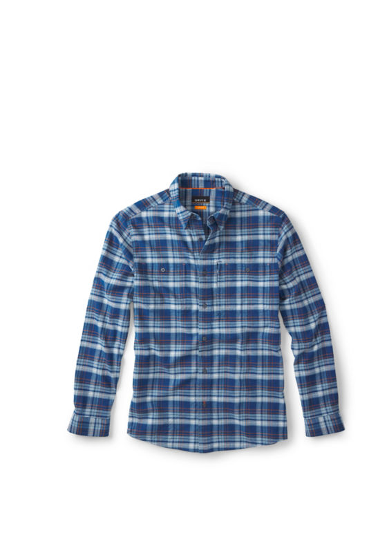 Flat Creek Tech Flannel Shirt - LAKESIDE/MINERAL BLUE image number 0