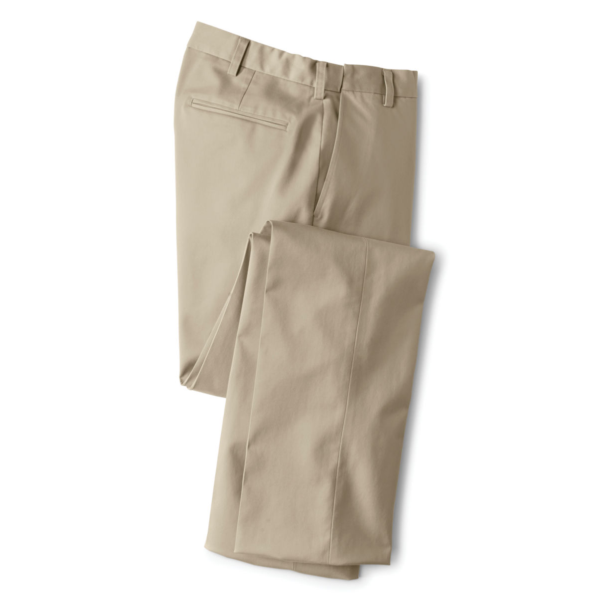 Wrinkle-Free Comfort-Waist Stretch Chinos Plain - image number 0