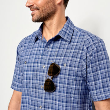 Tech Chambray Short-Sleeved Work Shirt - image number 5