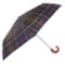 Barbour® Tartan Mini Umbrella - OLIVE image number 0