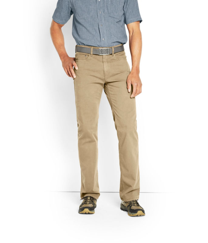 5-Pocket Stretch Twill Pants