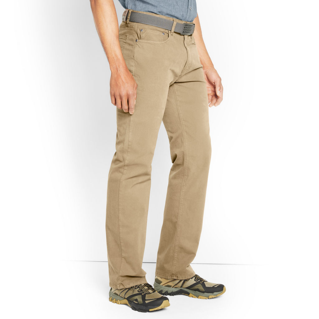 5-Pocket Stretch Twill Pants -  image number 1