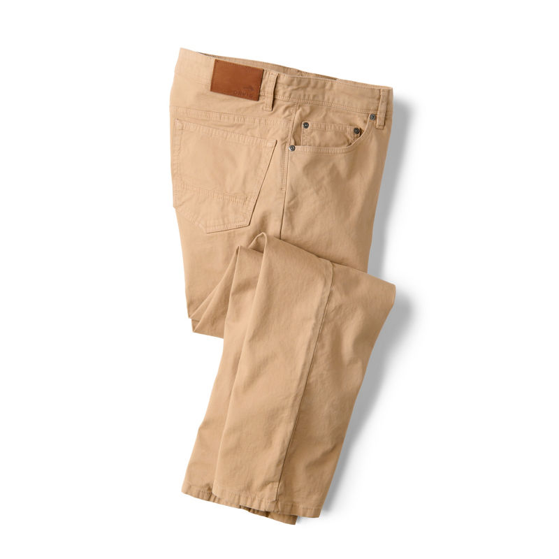5-Pocket Stretch Twill Pants - DESERT KHAKI image number 5