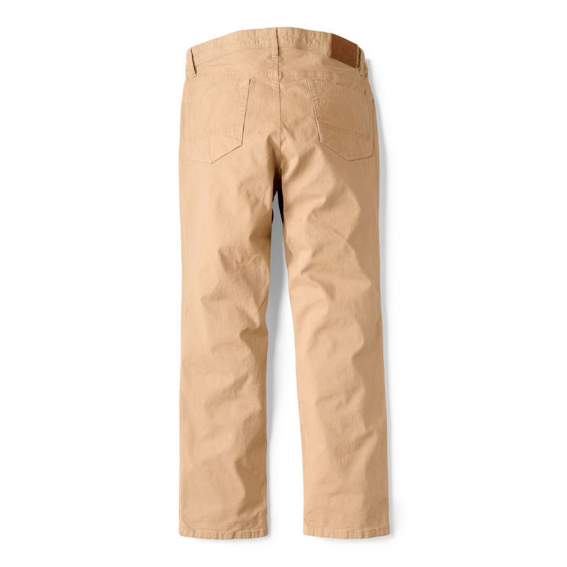 5-Pocket Stretch Twill Pants - DESERT KHAKI image number 6