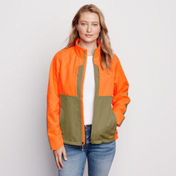 Women’s Softshell Hunting Jacket - TAN/BLAZEimage number 2