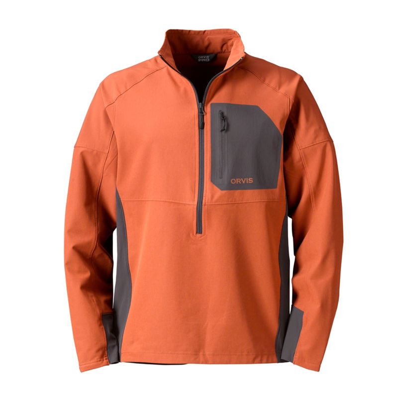 PRO LT Softshell Pullover - RUST