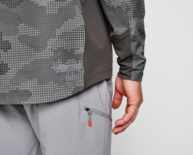 PRO LT Softshell Pullover - STEEL CAMO image number 6