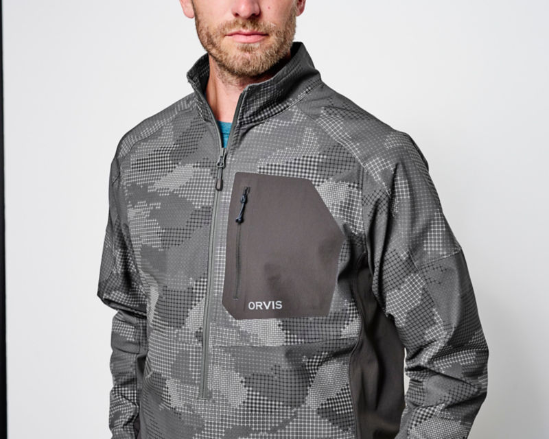 PRO LT Softshell Pullover - STEEL CAMO image number 5