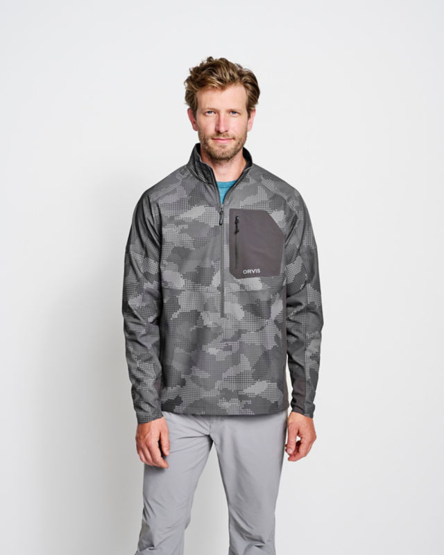 PRO LT Softshell Pullover - STEEL CAMO image number 2
