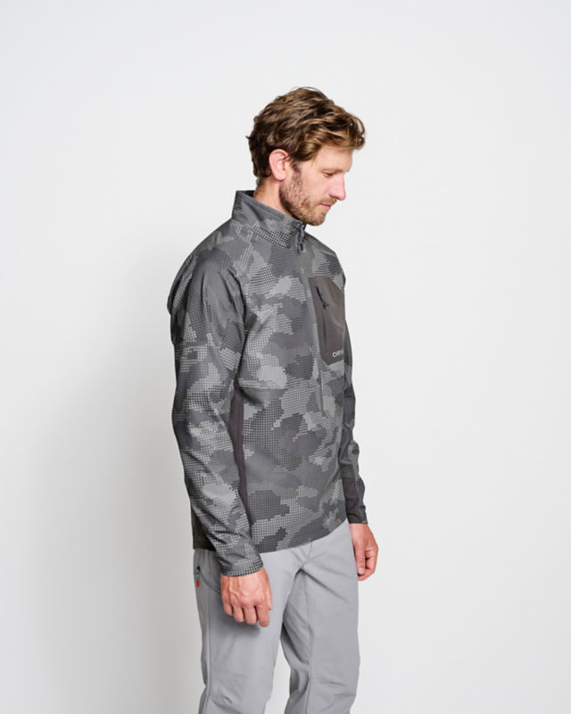 PRO LT Softshell Pullover - STEEL CAMO image number 3