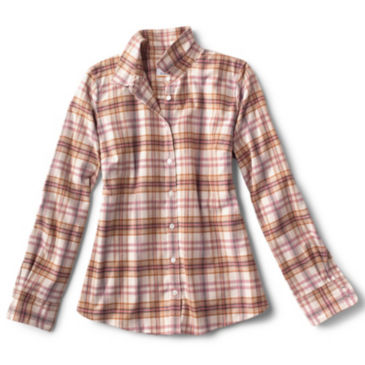 Women's Flat Creek Flannel Shirt - VICUNA SNOW