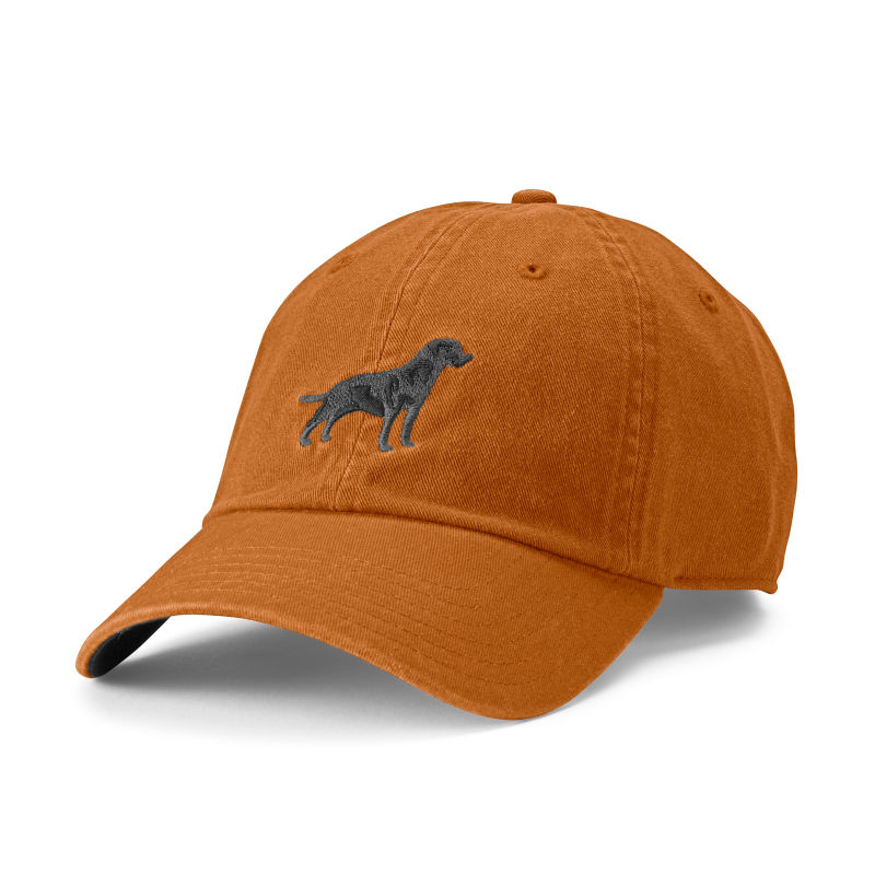 Embroidered Lab Ball Cap - BURNT ORANGE image number 0