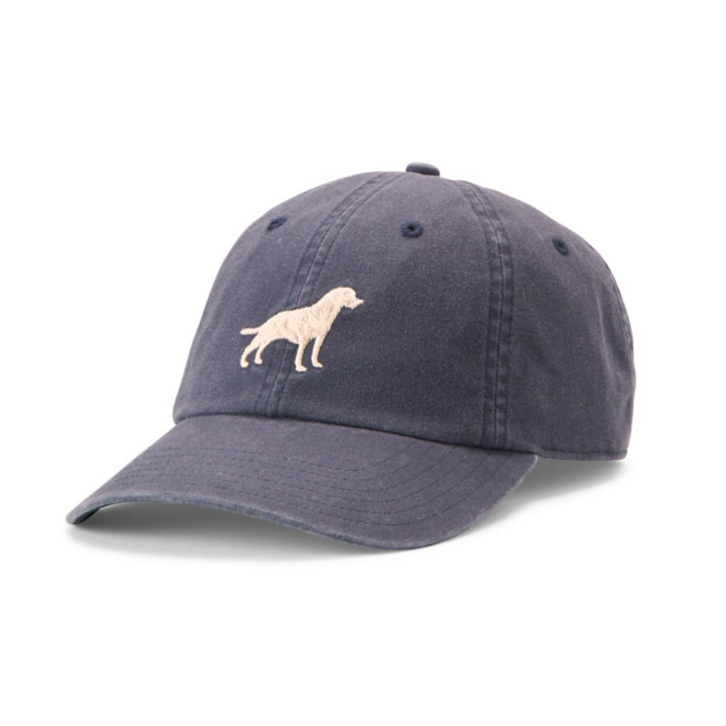 Embroidered Lab Ball Cap - NAVY