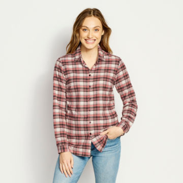 Women’s Lodge Flannel Plaid Shirt - image number 0