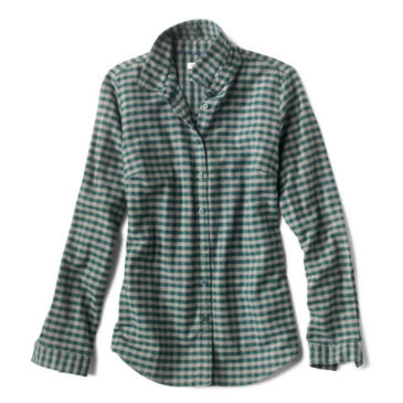 Women’s Lodge Flannel Plaid Shirt - PHEASANT CHECK