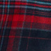Lodge Flannel Plaid Shirt - BLUE/RED PLAID