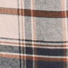 Women’s Lodge Flannel Plaid Shirt - VANILLA