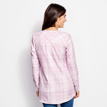 Wrinkle-Free Popover Patterned Tunic - image number 2