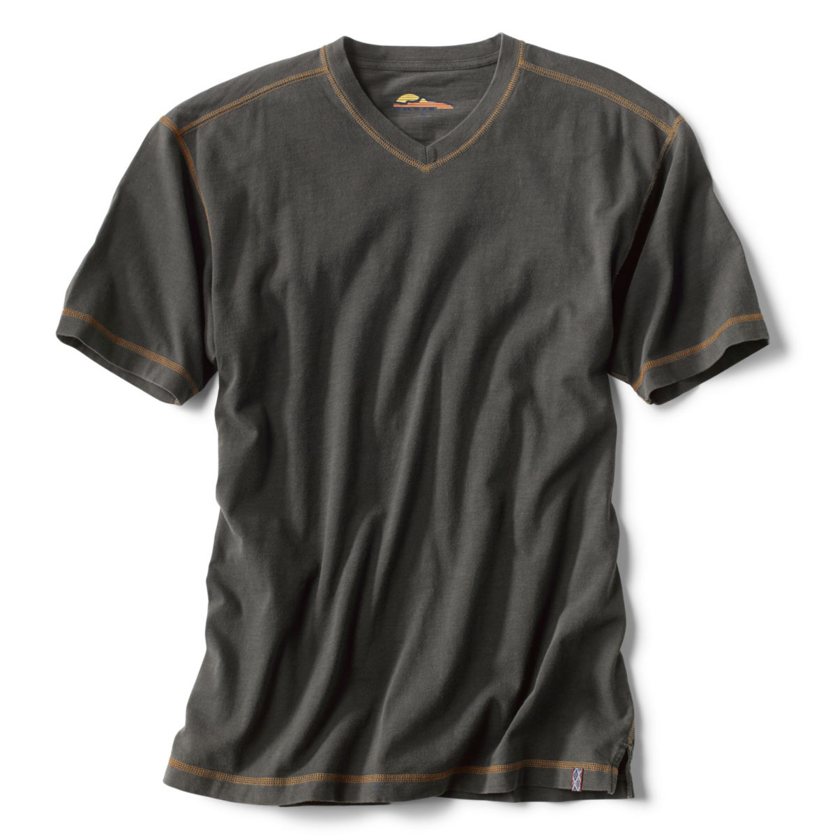 Montana Morning® High V-Neck Short-Sleeved T-Shirt - image number 0