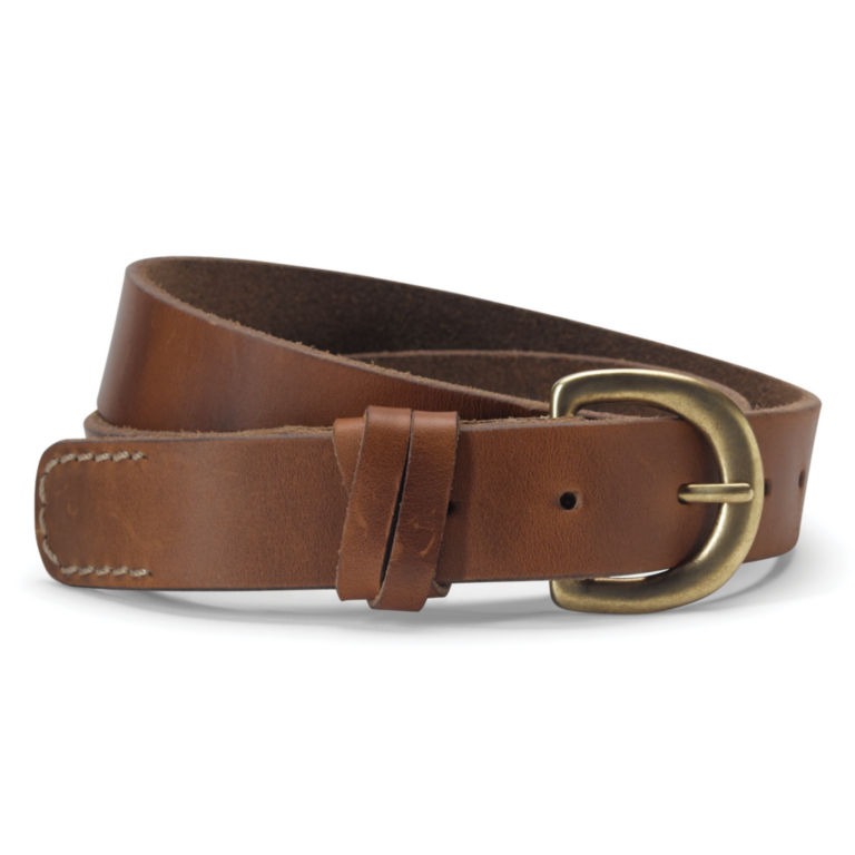 Women’s Classic Leather Belt - TAN image number 0