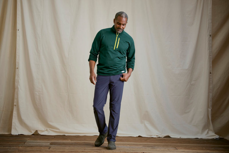 Horseshoe Hills Fleece 1/4-Zip - PALE STONE image number 4