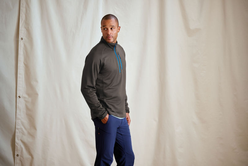Horseshoe Hills Fleece 1/4-Zip - SLATE/LAKESIDE image number 3