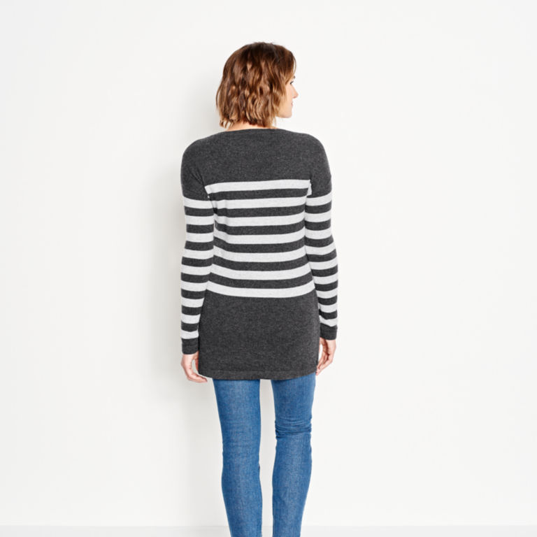 Striped Cashmere Sweater Tunic -  image number 3