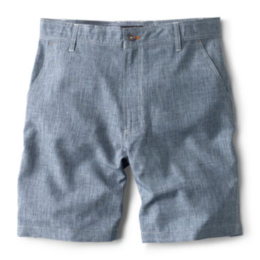 Tech Chambray Shorts - BLUE CHAMBRAY